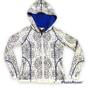 Ascend Floral Stained Glass Hoodie Small